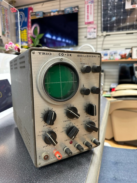 トリオのCO-3Kオシロスコープ